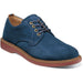 Florsheim Kids Boy's Sapacush Plain Toe Ox Navy Suede/Brick (Sizes 4-7) - 941766 - Tip Top Shoes of New York