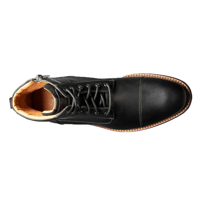 Florsheim Men's Lodge Cap Boot Black - 3004731 - Tip Top Shoes of New York
