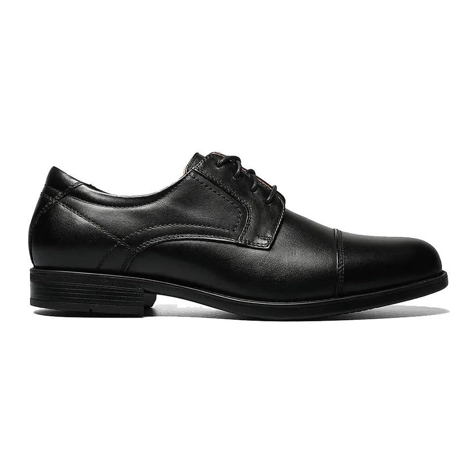 Florsheim Men's Lexington Cap Toe Oxford – Classic Black Dress Shoes