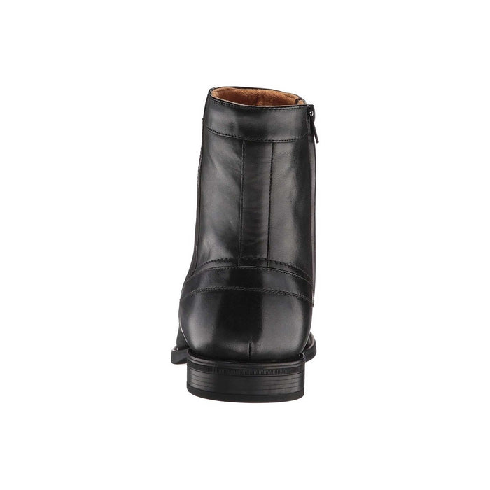Florsheim Men's Midtown Plain Toe Zip Boot Black - 355805 - Tip Top Shoes of New York
