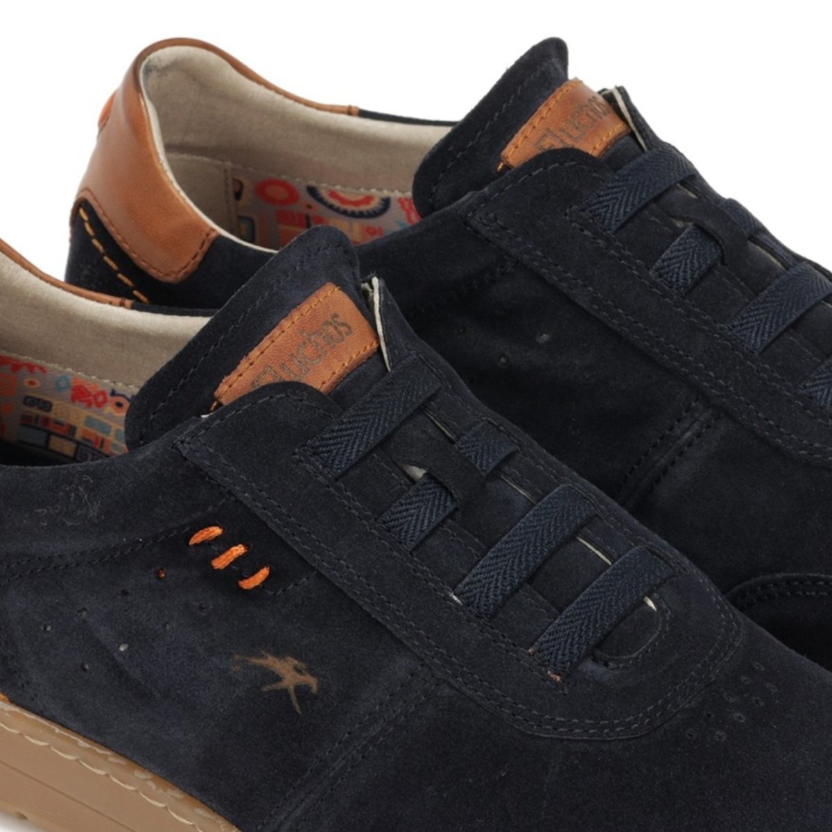 Fluchos Men's Leo Vitellini Marino Nubuck - 9014540 - Tip Top Shoes of New York