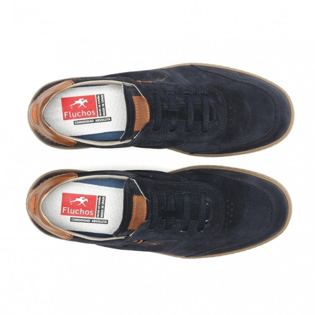 Fluchos Men's Leo Vitellini Marino Nubuck - 9014540 - Tip Top Shoes of New York