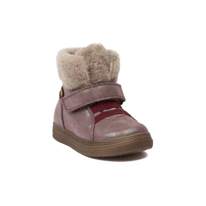 Froddo Toddlers Pink Shimmer/Fur Waterproof - 1068263 - Tip Top Shoes of New York