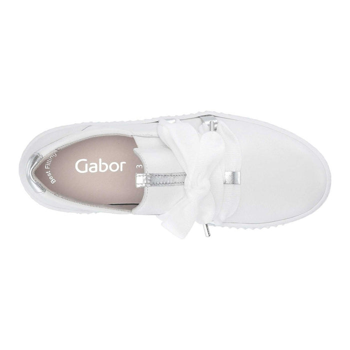 Gabor Women's 83.333.21 White Leather - 3007613 - Tip Top Shoes of New York