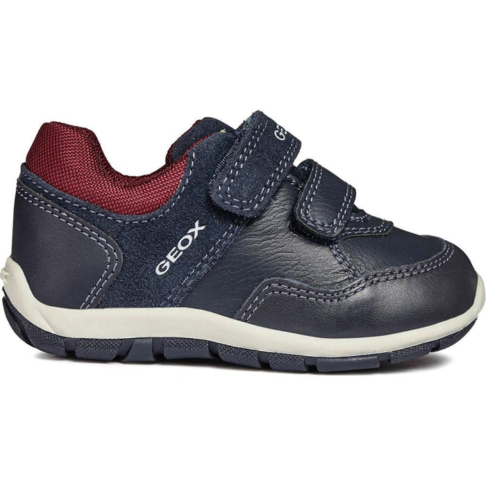Geox B Shaax Navy Leather - 692712 - Tip Top Shoes of New York