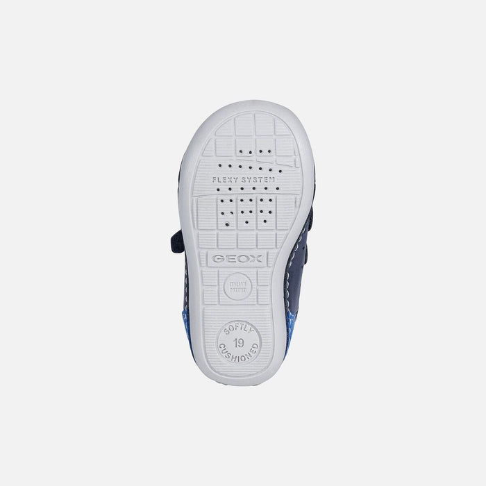 Geox B Tutim Navy/Royal Velcro - 943680 - Tip Top Shoes of New York