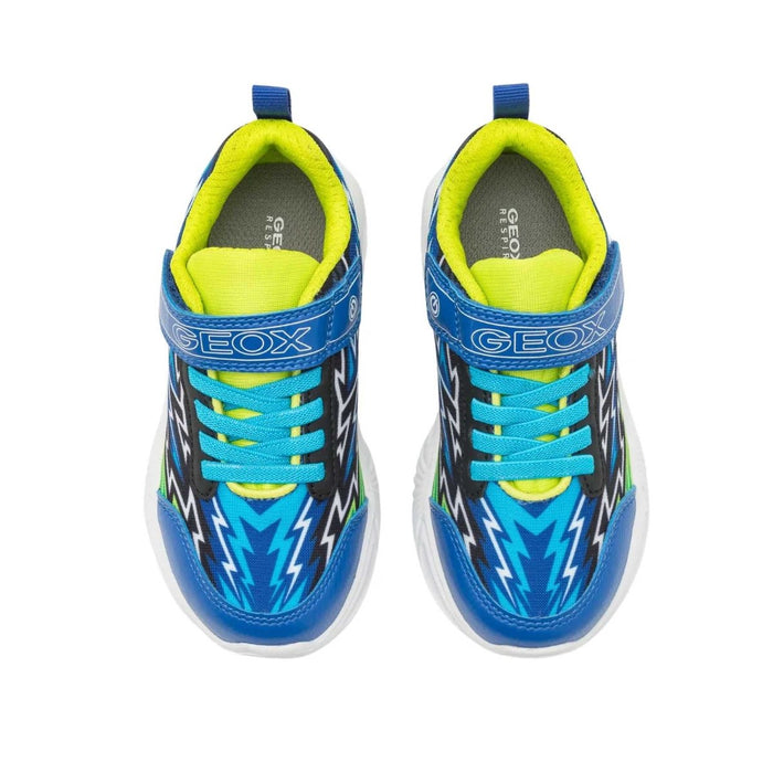 Geox Boy's Assister Royal/Lime (Sizes 28-34) - 5019073 - Tip Top Shoes of New York