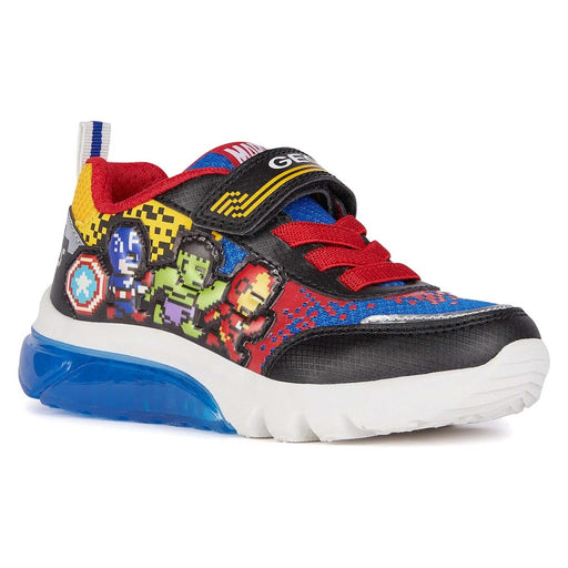 Geox Boy's Ciberdron Black/Royal Light Up (Sizes 28-33) - 1081941 - Tip Top Shoes of New York