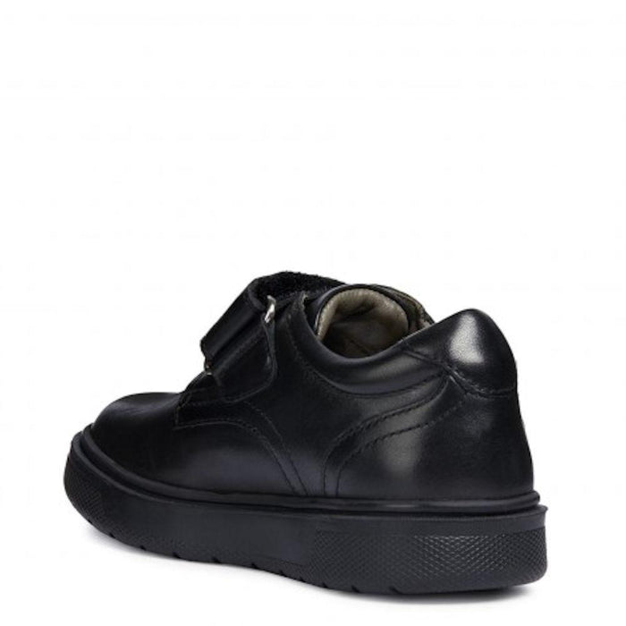 Geox Boy's J Riddock Black Leather (Sizes 32-35) - 693917 - Tip Top Shoes of New York