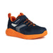 Geox Boy's (Sizes 28-34) Sprintye Navy/Orange - 1078777 - Tip Top Shoes of New York