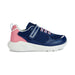 Geox Girl's (Sizes 28-32) Sprintye Navy/Coral - 1078683 - Tip Top Shoes of New York