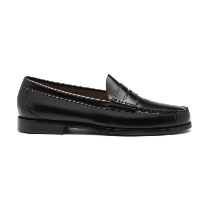 G.H. Bass & Co. Larson Weejuns Black Leather - 407089805012 - Tip Top Shoes of New York