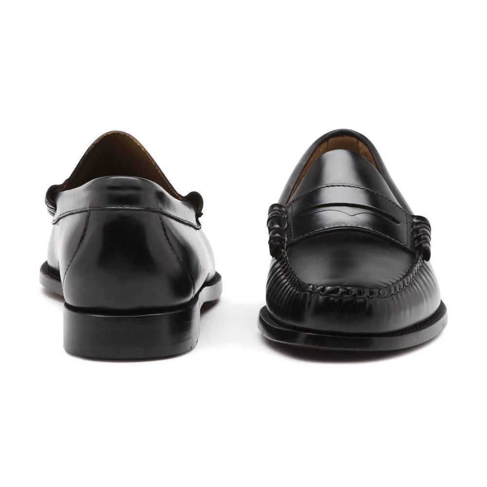 G.H. Bass Larson Weejuns Black Leather - Tip Top Shoes of New York