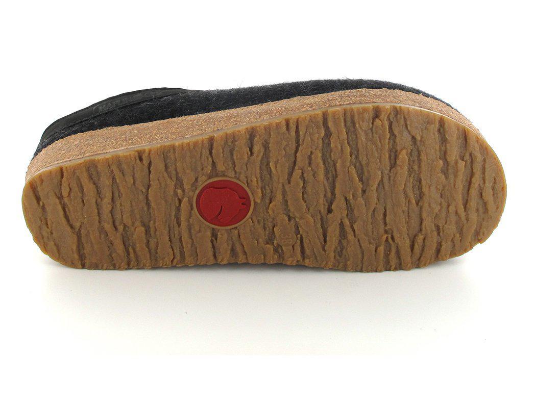 Haflinger Men's GZL44 Charcoal Wool Felt - 401963606016 - Tip Top Shoes of New York