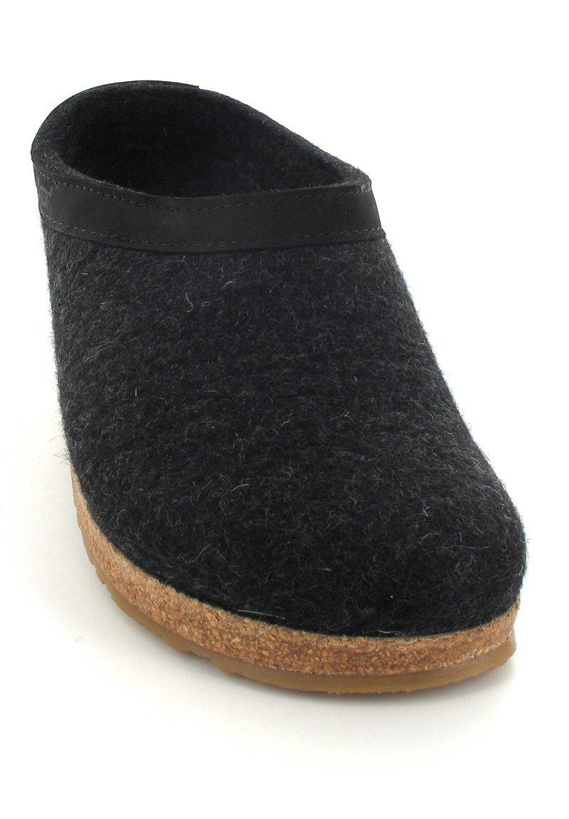 Haflinger Women's GZL44 Charcoal Wool - 400870601015 - Tip Top Shoes of New York