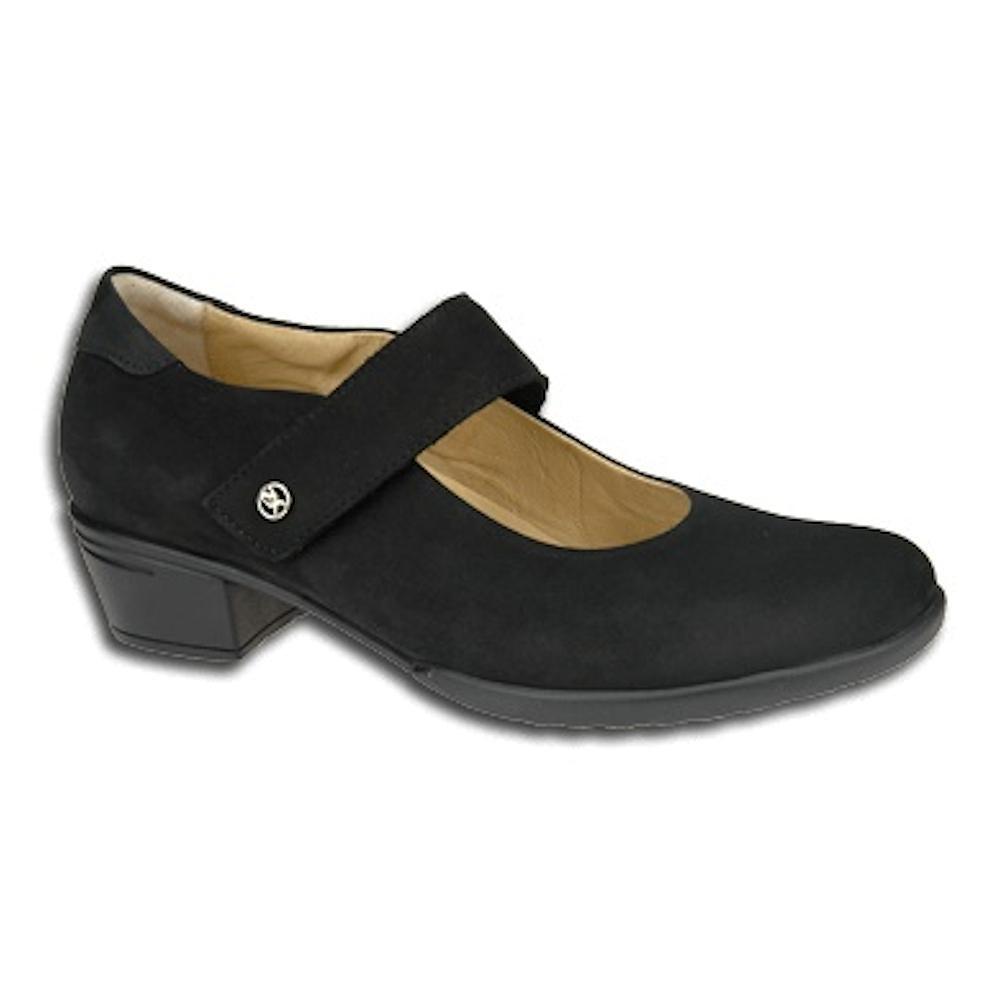 HARTJES Women's 15262 1 Black Nubuck - 201308 - Tip Top Shoes of New York