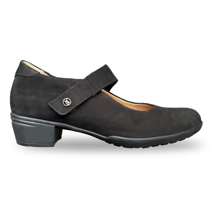 HARTJES Women's 15262 1 Black Nubuck - 201308 - Tip Top Shoes of New York