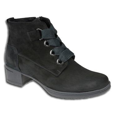 HARTJES Women's 22772 1/01 Black Buc - 855716 - Tip Top Shoes of New York