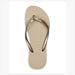 Havaianas Girl's GS (Grade School) Slim Glitter Sand/Grey - 1059608 - Tip Top Shoes of New York
