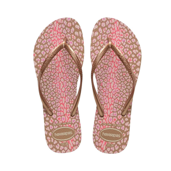 Havaianas Girl's Slim Animals Rose Gold (Sizes 2930-3334) - 1082570 - Tip Top Shoes of New York