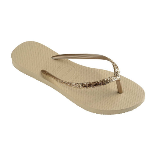 Havaianas Girl's Slim Glitter Sand/Grey - 1059598 - Tip Top Shoes of New York