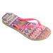 Havaianas Girl's Slim Mosaic Beige/Pink - 679040 - Tip Top Shoes of New York