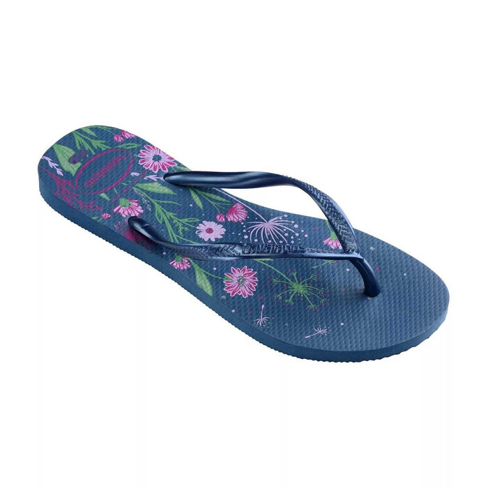 Havaianas Girl's Slim Organic Comfy Blue - 1073653 - Tip Top Shoes of New York
