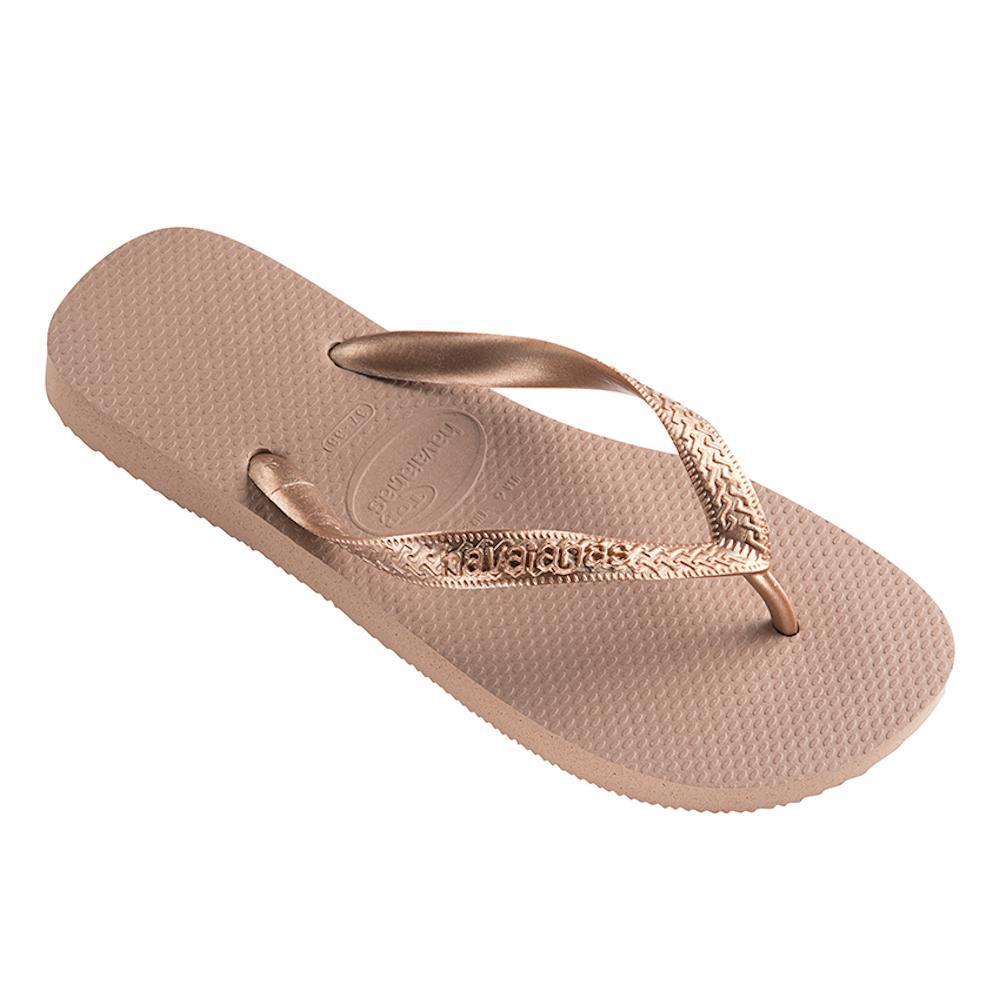 Hvornår Champagne Airfield Havaianas Women's Top Tiras Rose Gold - Tip Top Shoes of New York