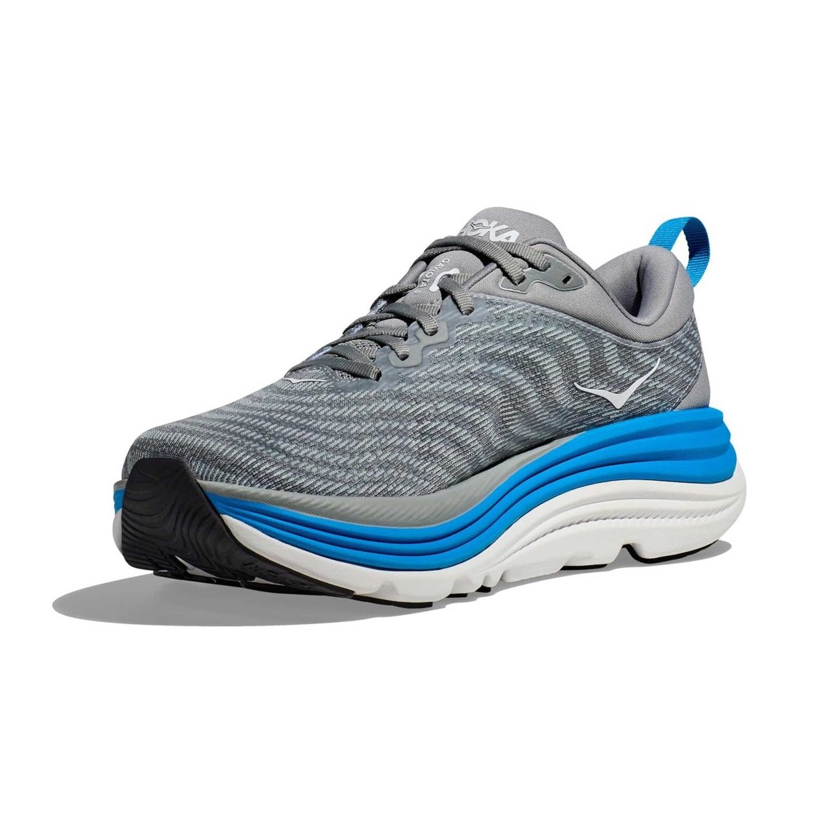 Hoka Men's Gaviota 5 Grey/Blue - 10035829 - Tip Top Shoes of New York