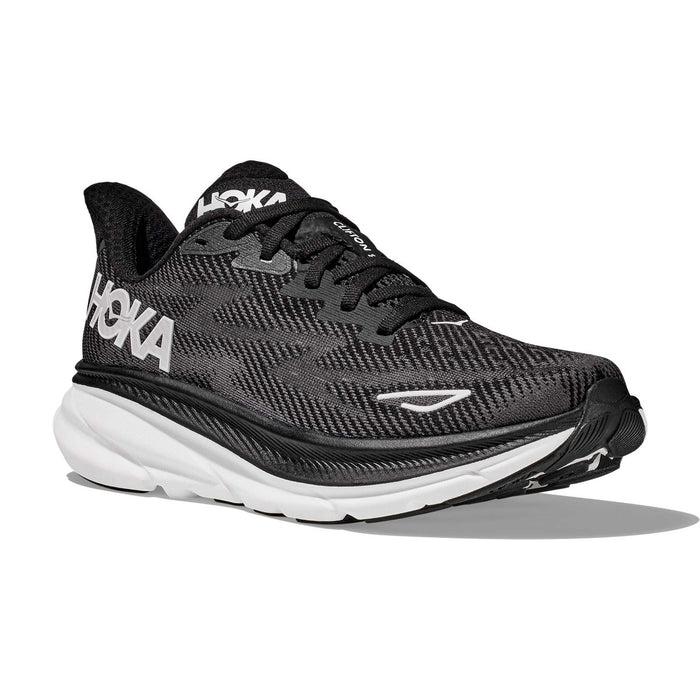 Hoka One One Men's Clifton 9 Black/White - 10022967 - Tip Top Shoes of New York