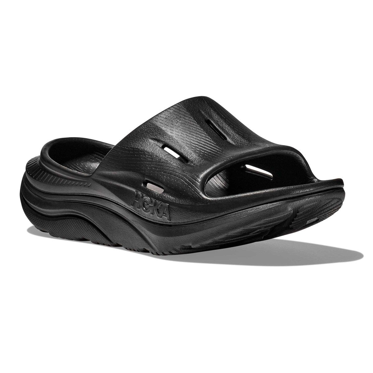 Hoka One One Ora Slide 3 Black - 10042402 - Tip Top Shoes of New York