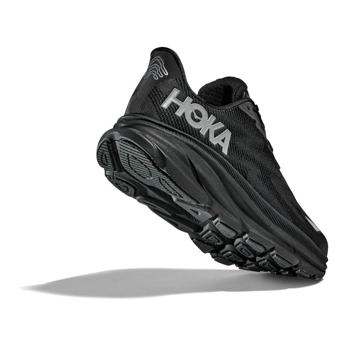 Hoka Women's Clifton 9 Black/Black Gore-Tex - 10035780 - Tip Top Shoes of New York