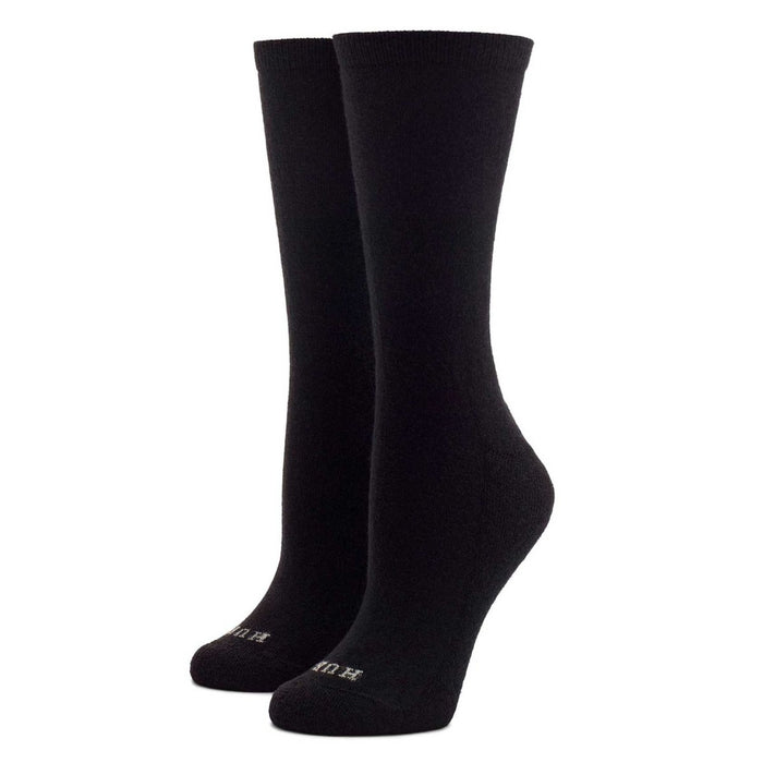 Hue Women's 23125 Wool Crew Socks Black - 5016692 - Tip Top Shoes of New York