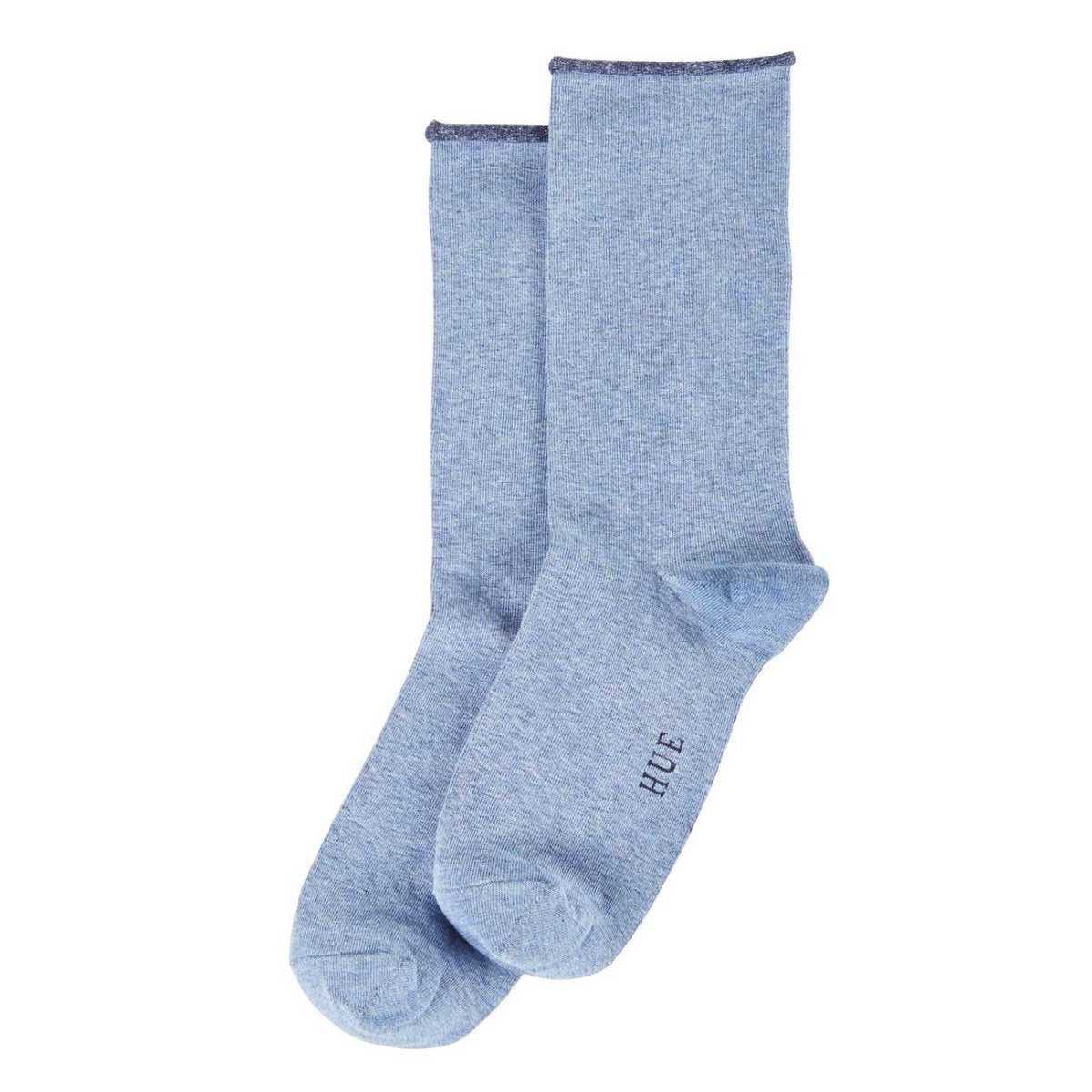 Hue Women's 6487 Jean Sock Denim - 008672579428 - Tip Top Shoes of New York