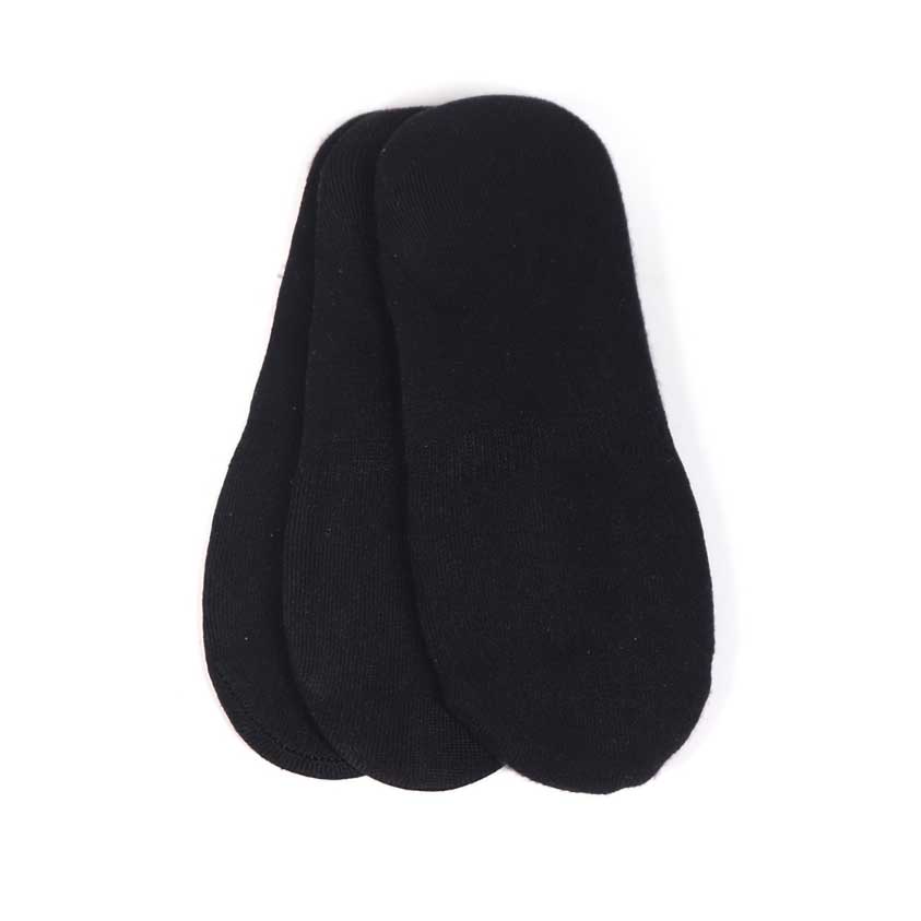 Hue Women's Super Soft 3 Pack Sneaker Liner Black - 5006804 - Tip Top Shoes of New York