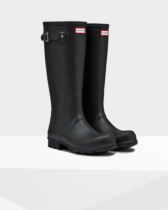 Hunter Men's Original Tall Rain Boots Black - Tip Top Shoes of New