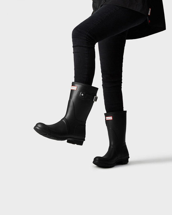 Hunter Women's Original Short Rain Boots Black