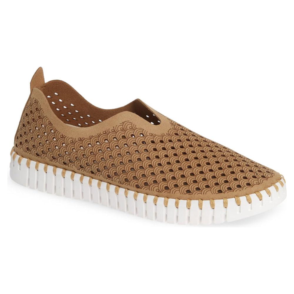 Ilse Jacobsen Women's Tulip 139 Latte Perforated - 334968 - Tip Top Shoes of New York