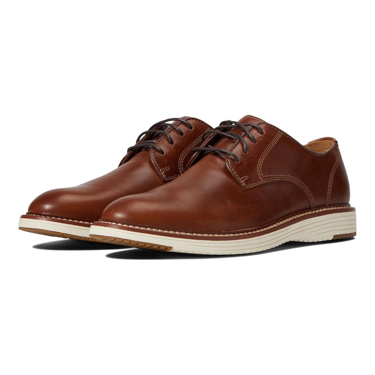 Johnston & Murphy Men's Upton Plain Toe Tan Full Grain - 9015198 - Tip Top Shoes of New York