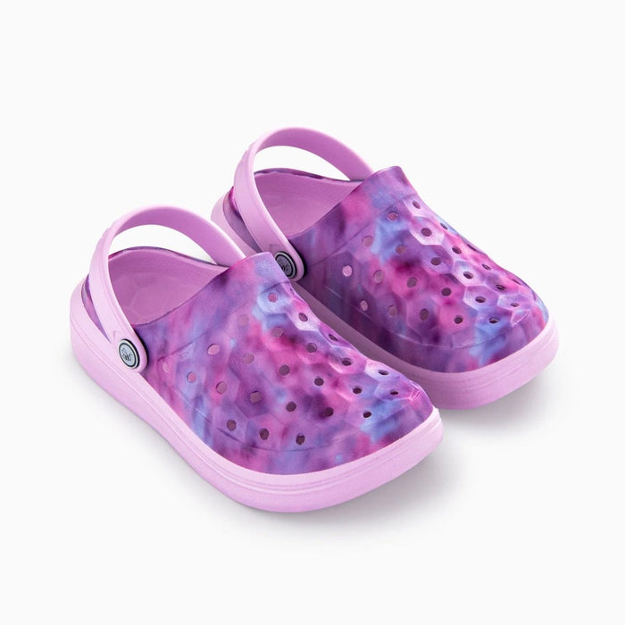 joybees PS (Preschool) Varsity Clog Lavender Tie Dye - 1079777 - Tip Top Shoes of New York