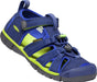 Keen Boy's Seacamp II CNX Blue Depths/Chartreuse (Sizes 1-7) - 952040 - Tip Top Shoes of New York