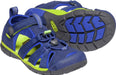 Keen Boy's Seacamp II CNX Blue Depths/Chartreuse (Sizes 8-13) - 952058 - Tip Top Shoes of New York