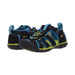 Keen Boy's (Sizes 8-13) Seacamp Black/Blue/Lime - 1058443 - Tip Top Shoes of New York