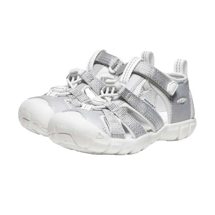 Keen Girl's (Sizes 8-13) Seacamp Silver - 1072988 - Tip Top Shoes of New York