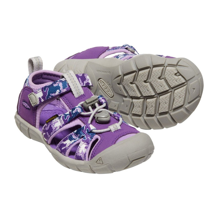 Keen GS (Grade School) Seacamp Camo/Purple - 1058406 - Tip Top Shoes of New York