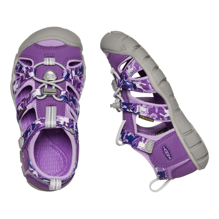 Keen GS (Grade School) Seacamp Camo/Purple - 1058406 - Tip Top Shoes of New York