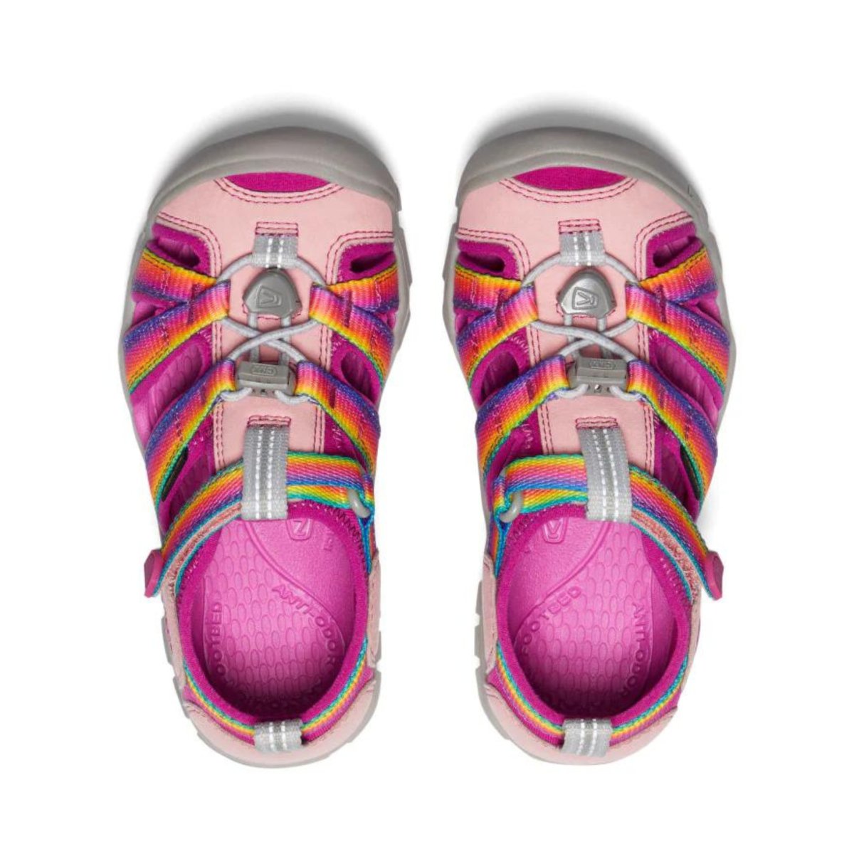 Keen Toddlers' Seacamp II CNX Rainbow/Festival Fuchsia - 1083183 - Tip Top Shoes of New York