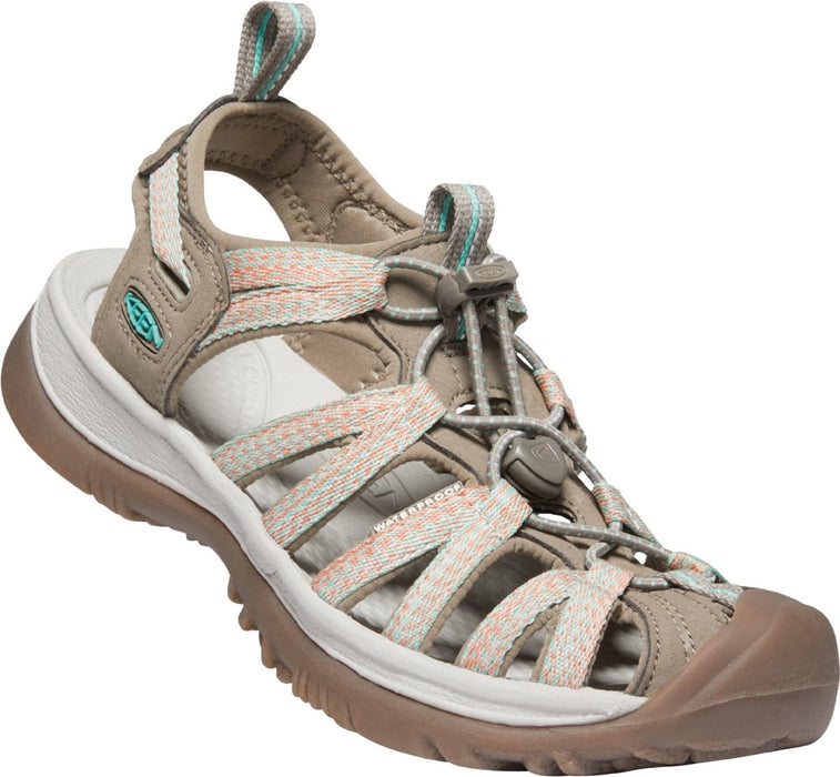 Keen Women's Whisper Taupe/Coral - 10008778 - Tip Top Shoes of New York