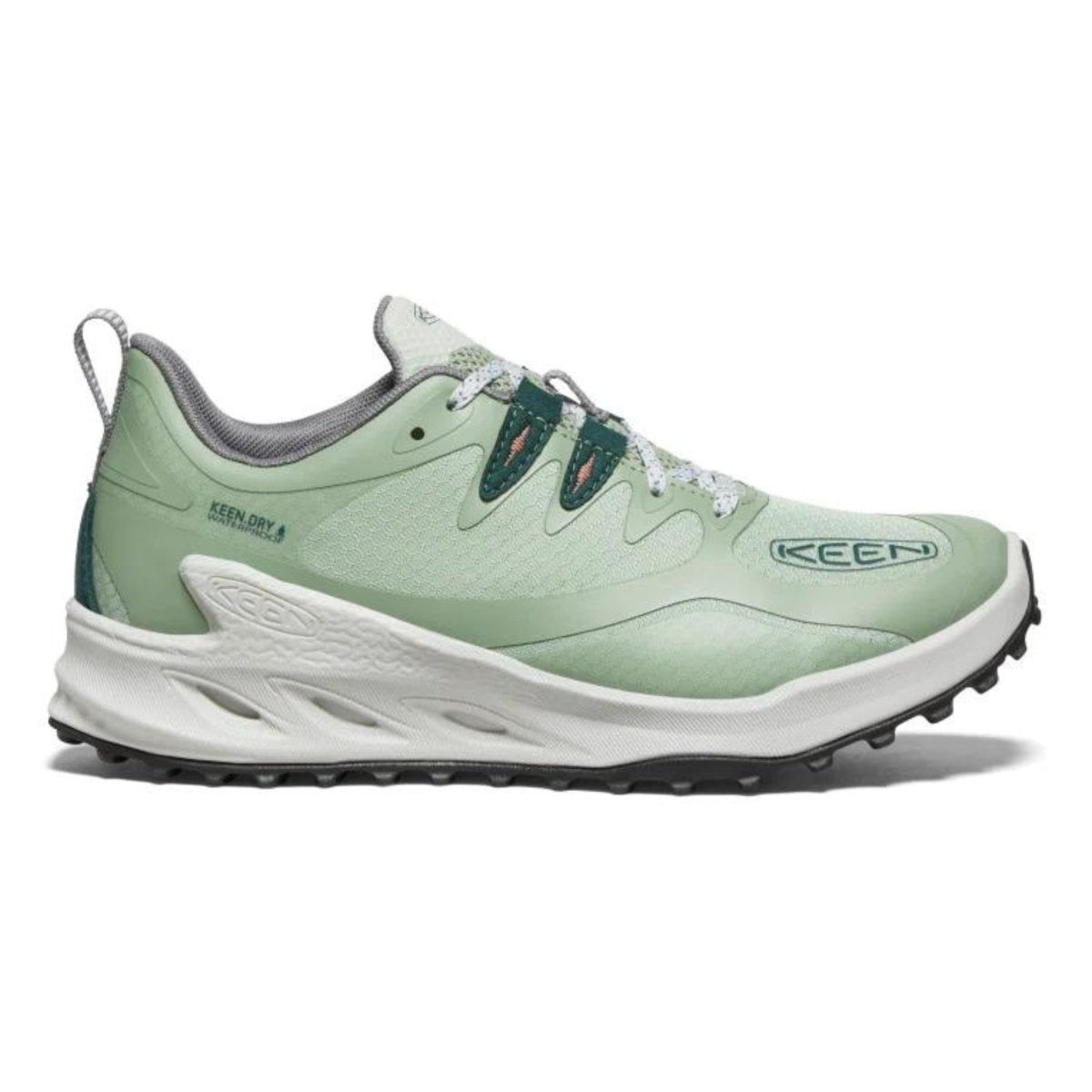 Keen Women s Zionic Waterproof Hiking Shoe Desert Sage Ember Glow 7.5