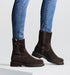 La Canadienne Women's Hunter Waterproof Shearling Brown Suede - 10001653 - Tip Top Shoes of New York